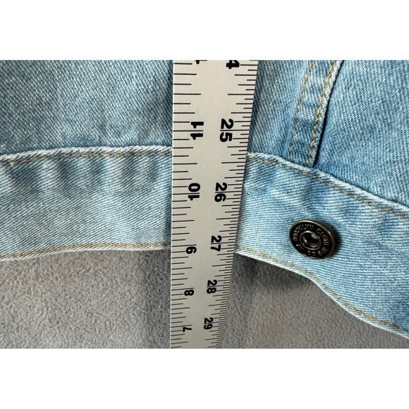 Brooklyn Cloth Mens Denim Jacket XL Blue Jean Trucker Savage‎ - Picture 15 of 16